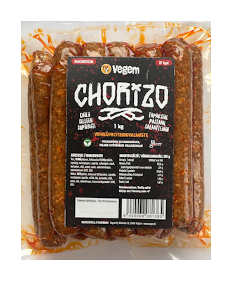 Vegem Chorizo 1kg