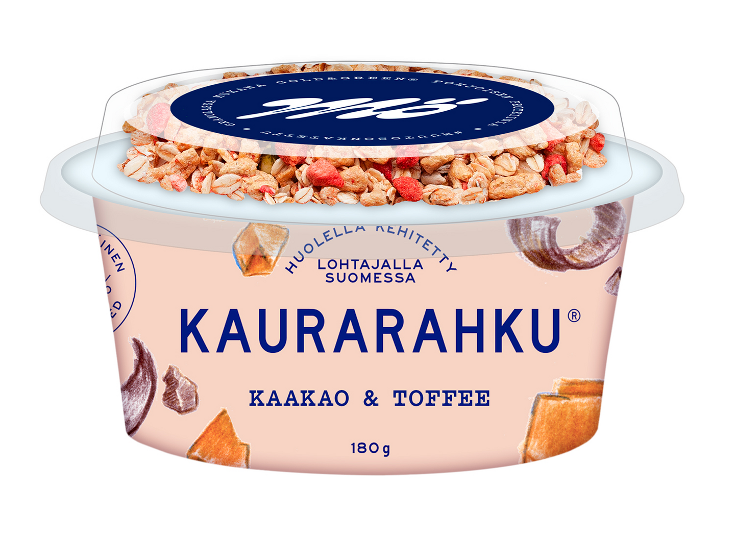 MÖ Kaurarahku & granola 180g kaakao-toffee