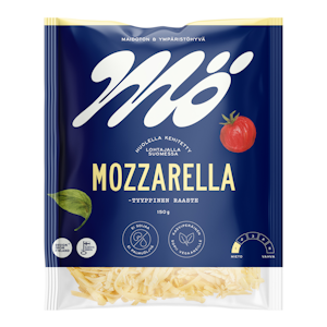 Mö Mozzarella -tyyppinen raaste 150 g