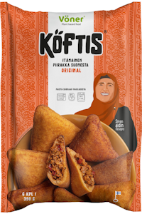 Vöner Köftis Bulgurpiirakka 6kpl/390g pakaste