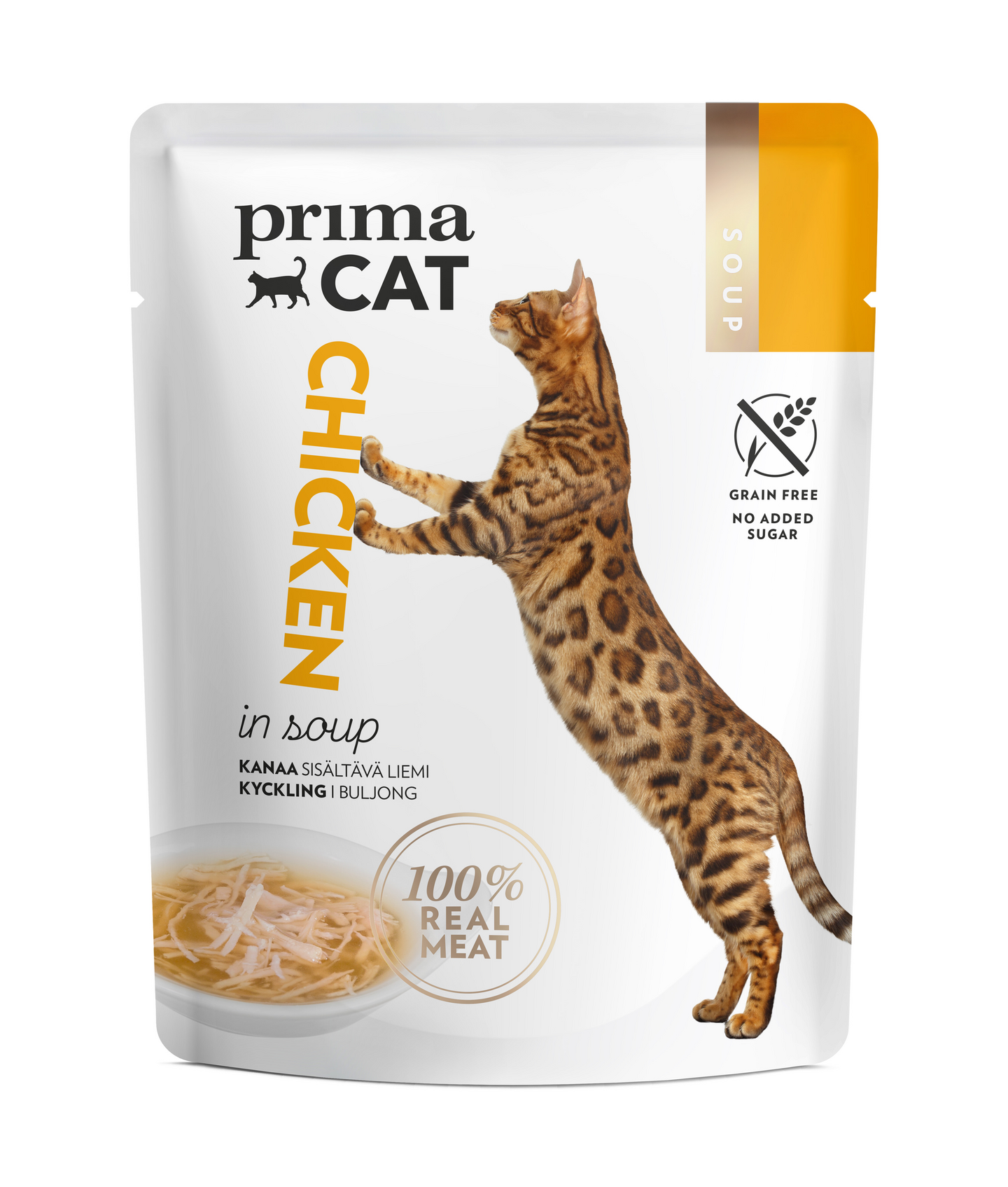 PrimaCat Soup 40g kanaa sisältävä liemi