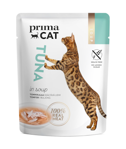 PrimaCat Soup 40g tonnikalaa sisältävä liemi