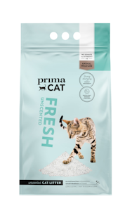 Primacat Fresh Unscented kissanhiekka 5l valkoinen