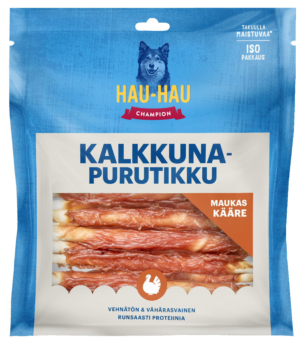 HauHau Champion kalkkunapurutikku 300g