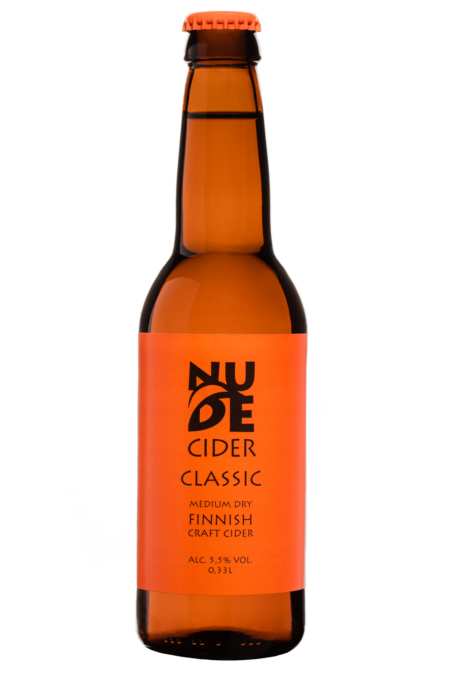 Nude Cider Classic omenasiideri puolikuiva 5,5% 0,33l