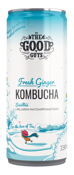 The Good Guys Fresh Kombucha Ginger 0,33l