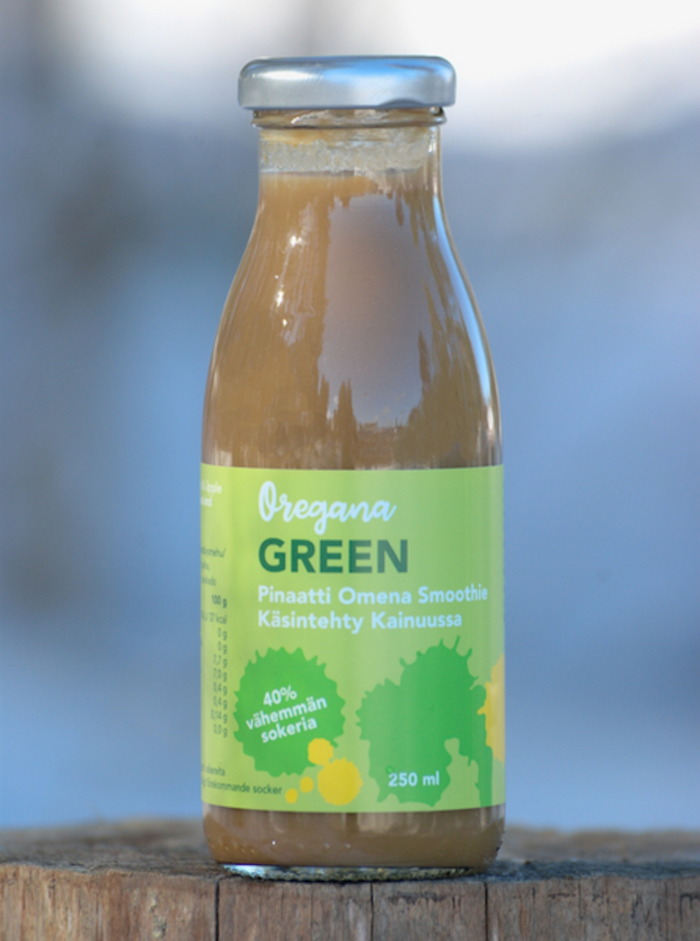 Oregana smoothie 250ml green — HoReCa-tukku Kespro