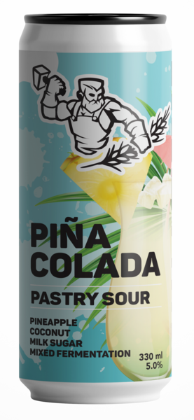 Mallassepät Piña Colada Sour olut 5% 0,33l