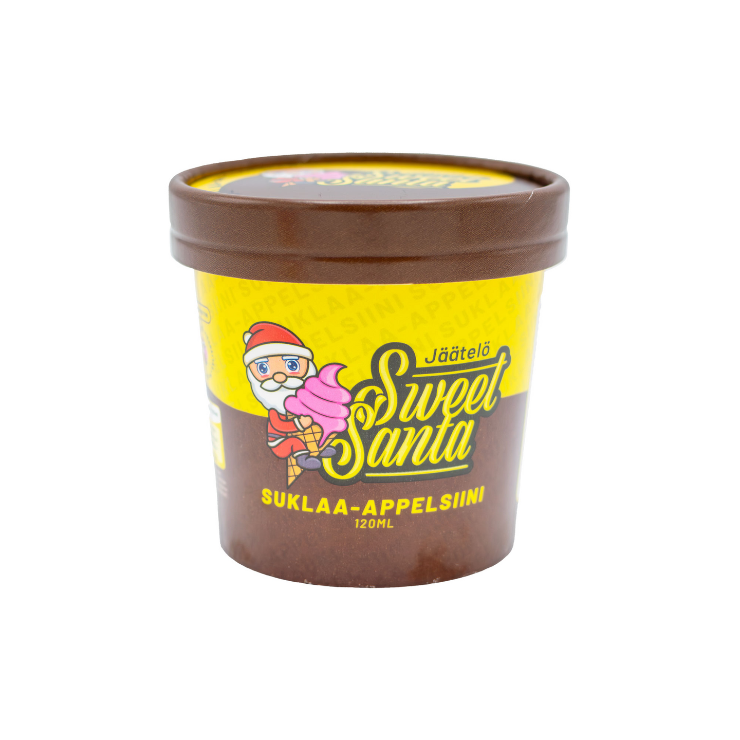 Sweet Santa suklaa-appelsiinijäätelö 120ml laktoositon
