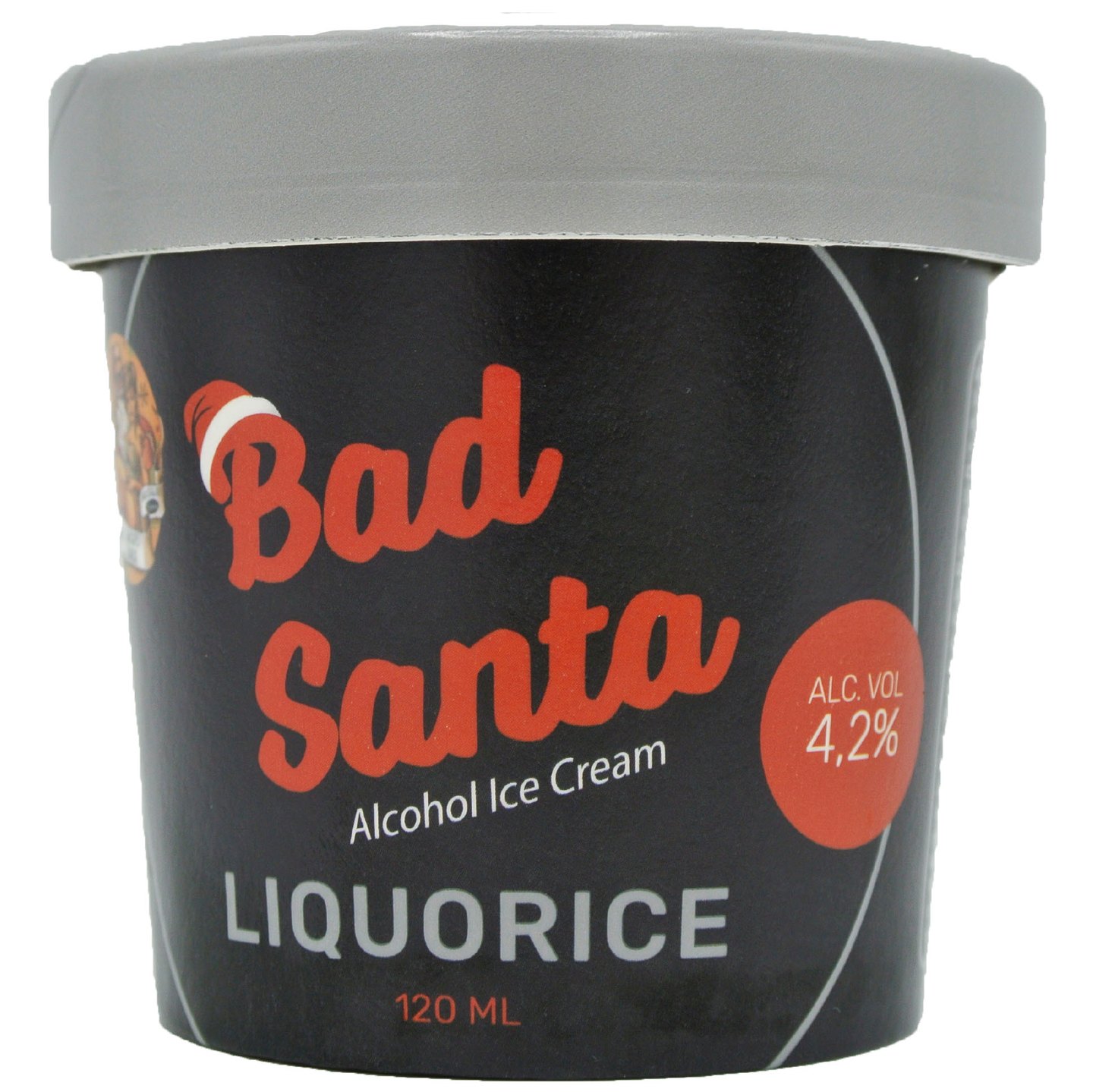 Bad Santa Liquorice alkoholijäätelö 4,2% 120ml