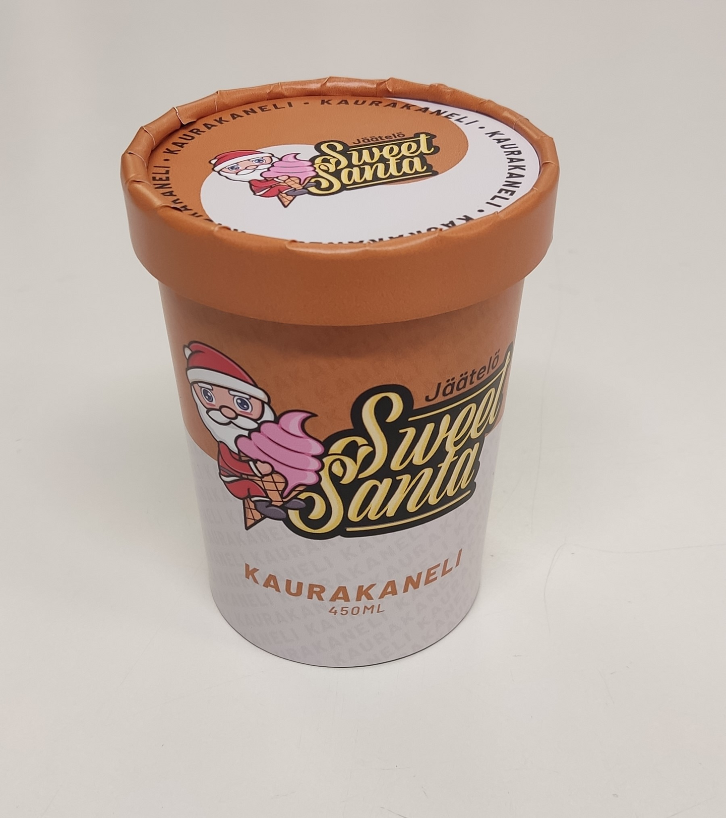 Sweet Santa kaura-kanelijäätelö 450ml laktoositon