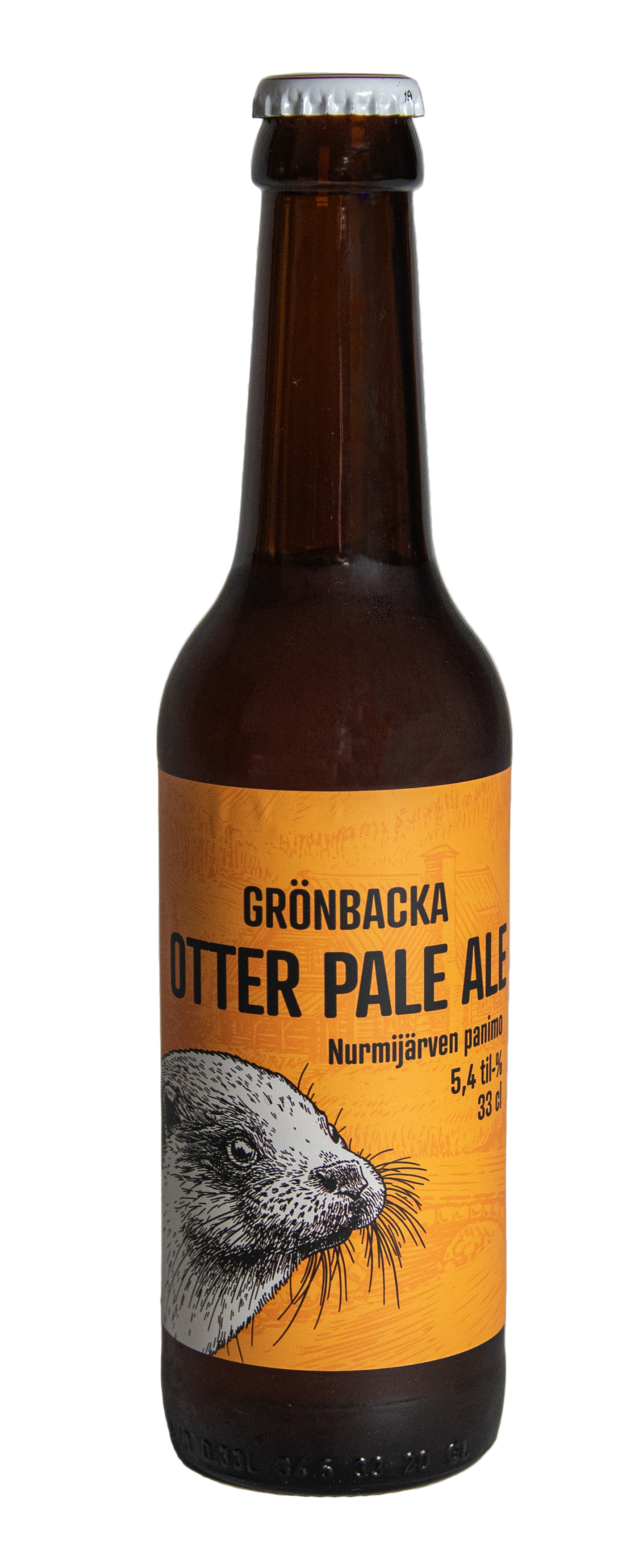 Nurmijärven Panimo Grönbacka Otter Pale Ale olut 5,4% 0,33l