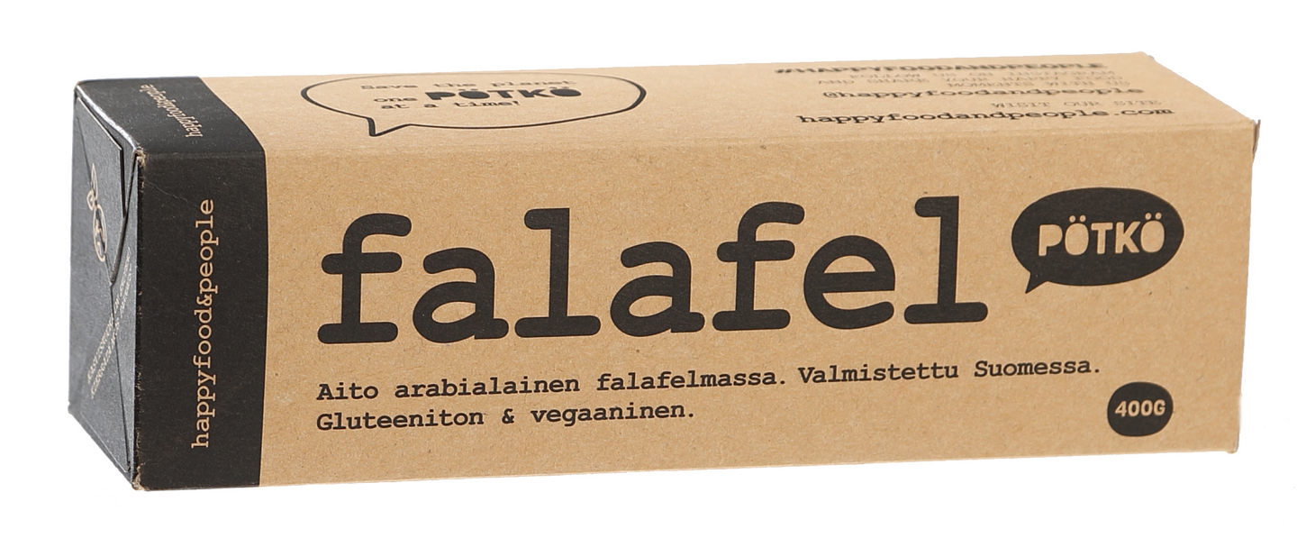 Happyfood raakapakastettu falafelmassa 400g pakaste