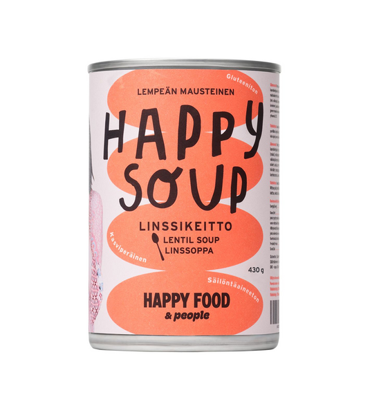 happyfood&people Happy Soup Linssikeitto 430g