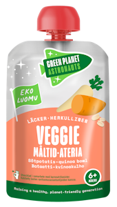 Green Planet Astronauts Luomu Veggie-ateria Bataatti-kvinoakulho 100g 6kk+