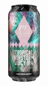 Mallaskoski Tropical Hopstorm Juicy IPA olut 6,5% 0,44l