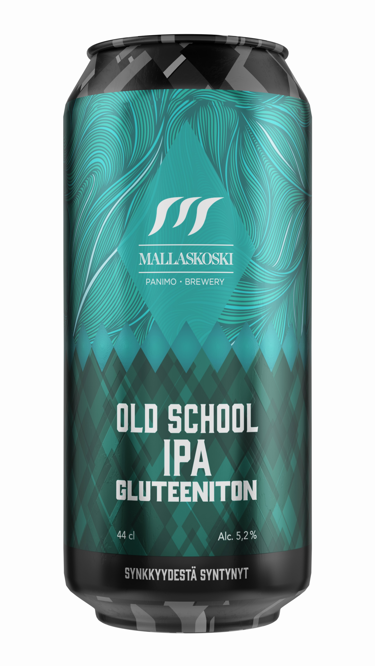 Mallaskoski Old School IPA olut 5,2% 0,44l gluteeniton