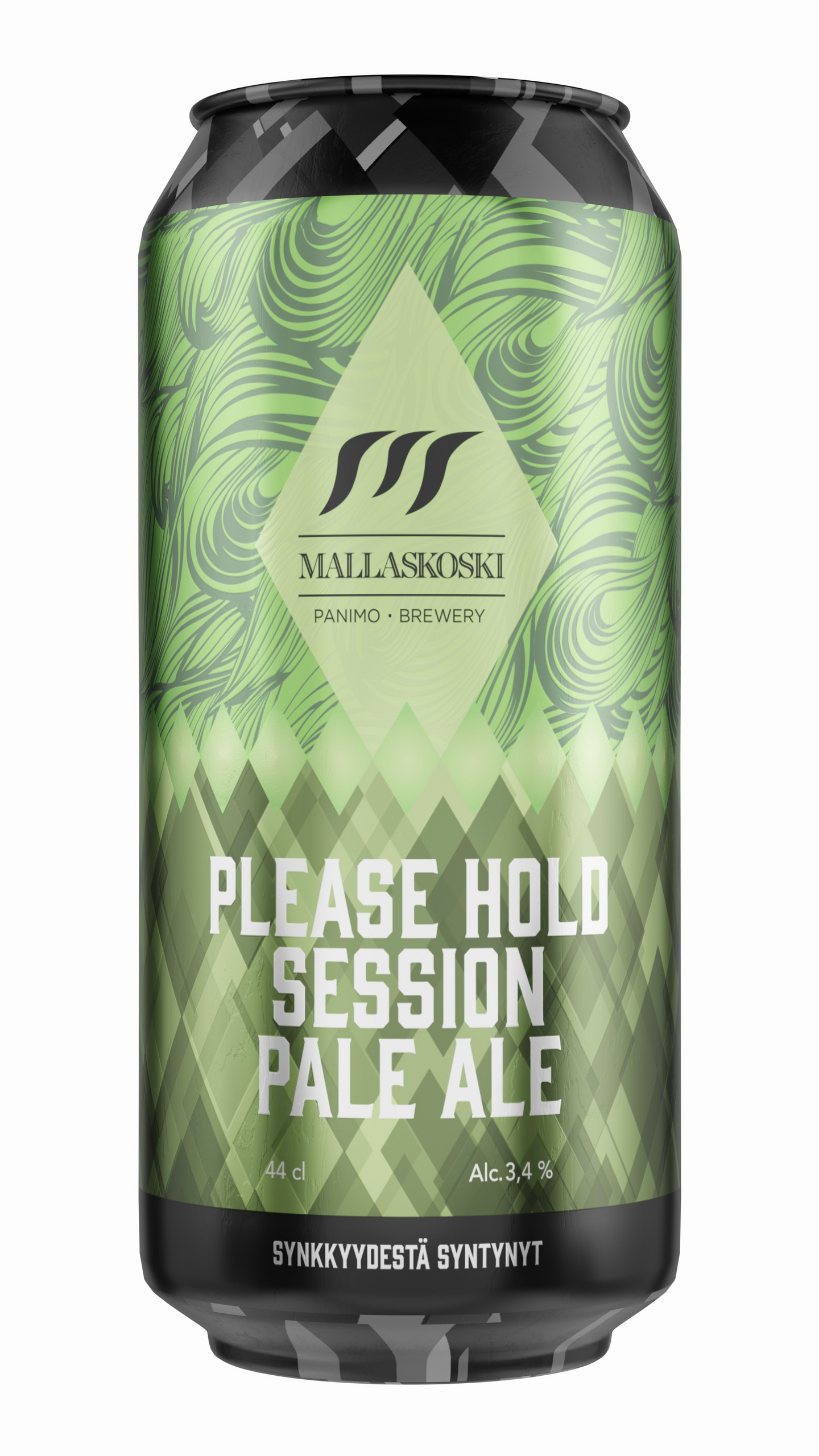 Mallaskoski Please Hold Session Pale Ale olut 3,4% 0,44l