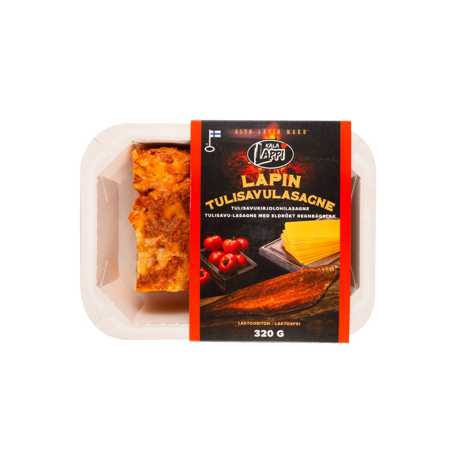 Lapin tulisavulasagne 320g