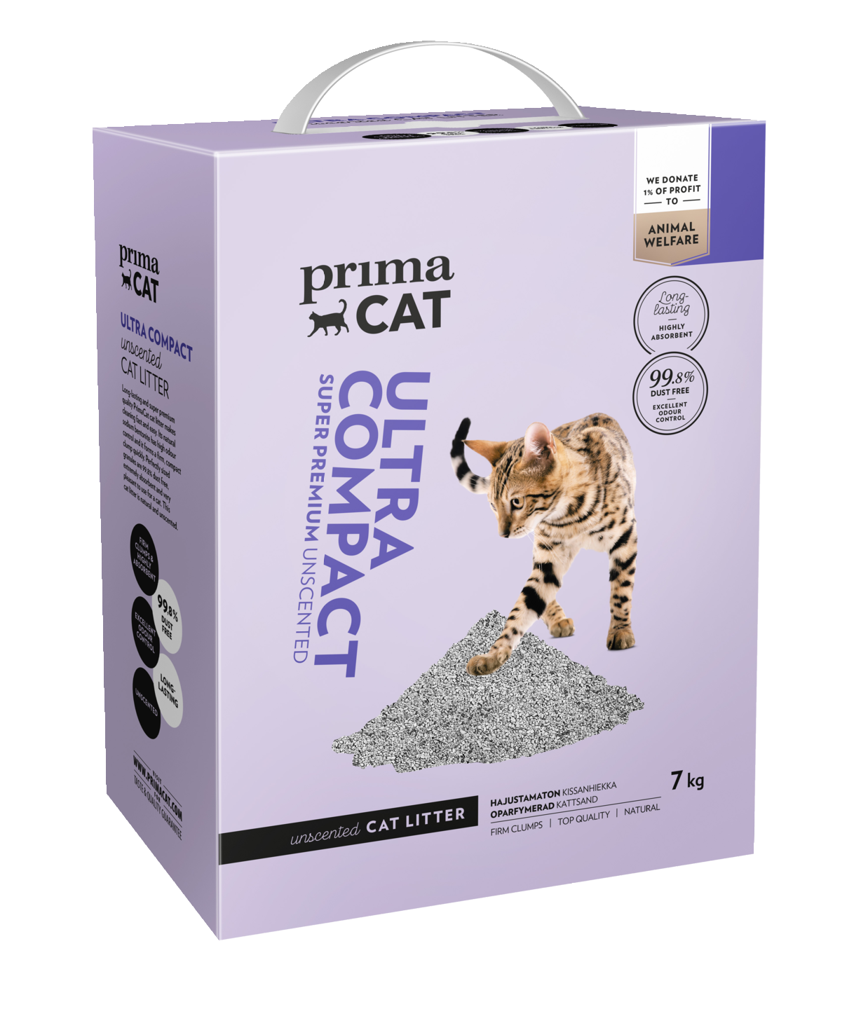 PrimaCat ultra compact 7kg unscented