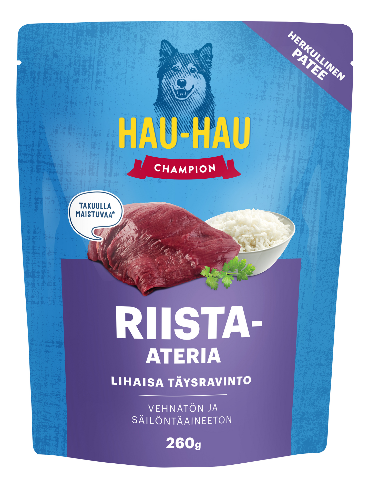 Hau-Hau Champion Riista-ateria 260 g | K-Ruoka Verkkokauppa