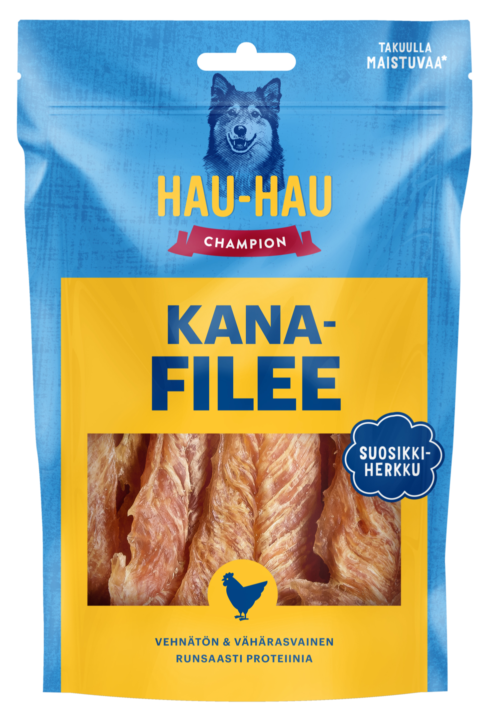 Hau-Hau Champion Kanafilee makupala koirille 100g