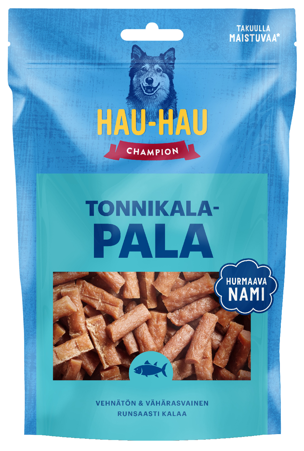 Hau-Hau Champion Tonnikalapala makupala koirille 100g