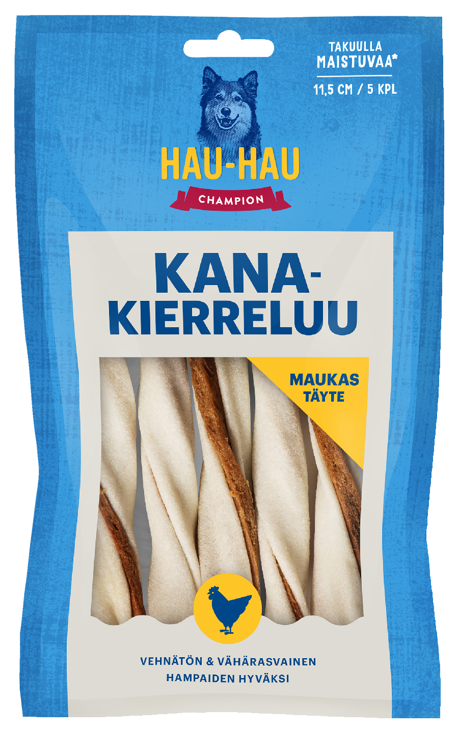 Hau-Hau Champion Kanakierreluu 11,5cm 5kpl 60g