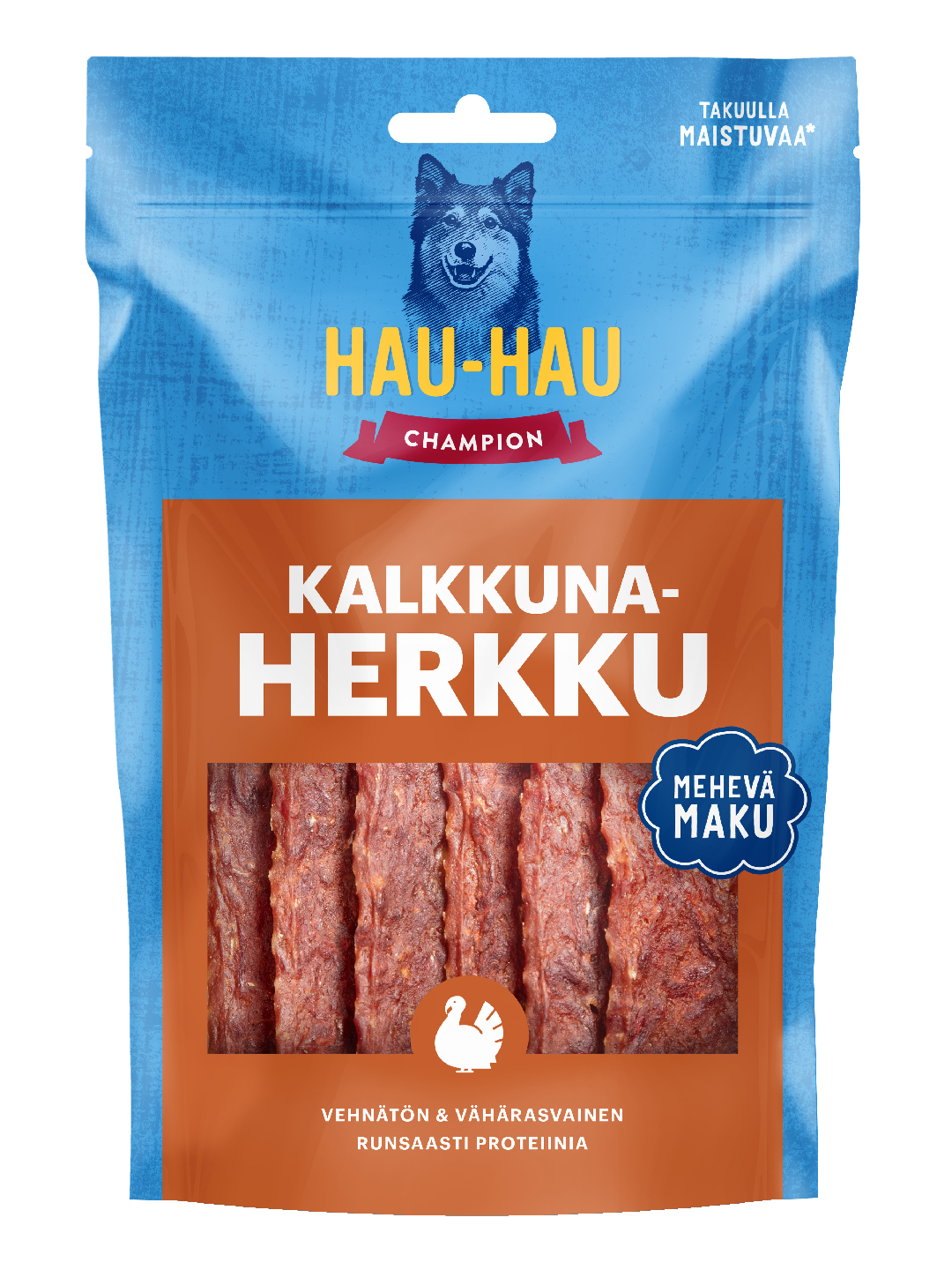 Hau-Hau Champion Kalkkunaherkku makupala koirille 100g