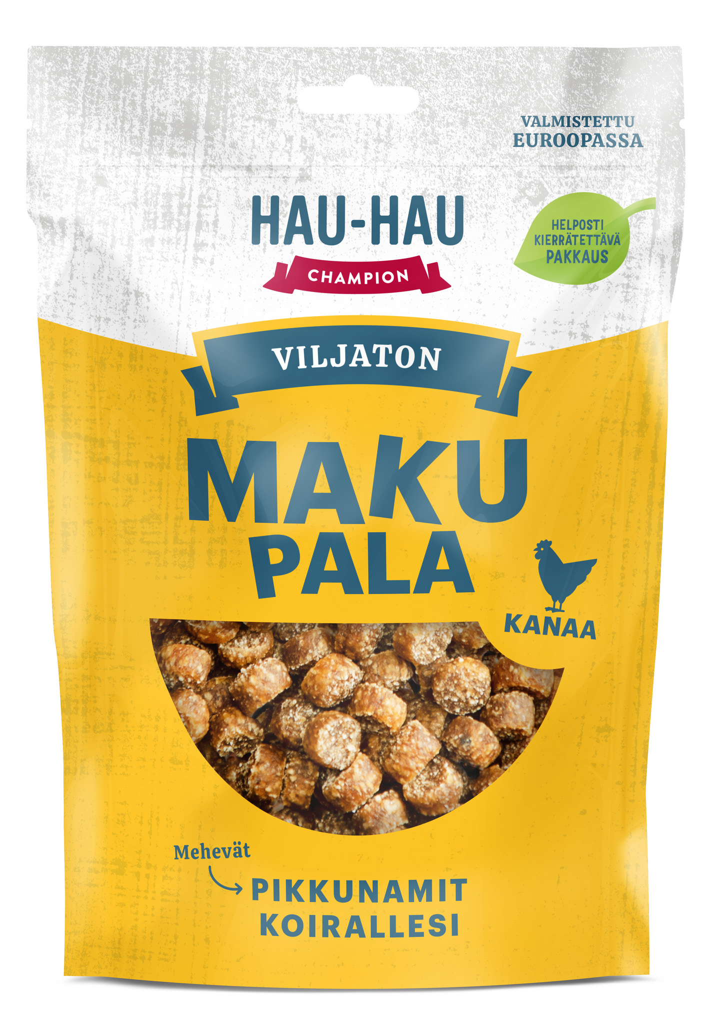 Hau-Hau Champion Viljaton Makupala 100g kana