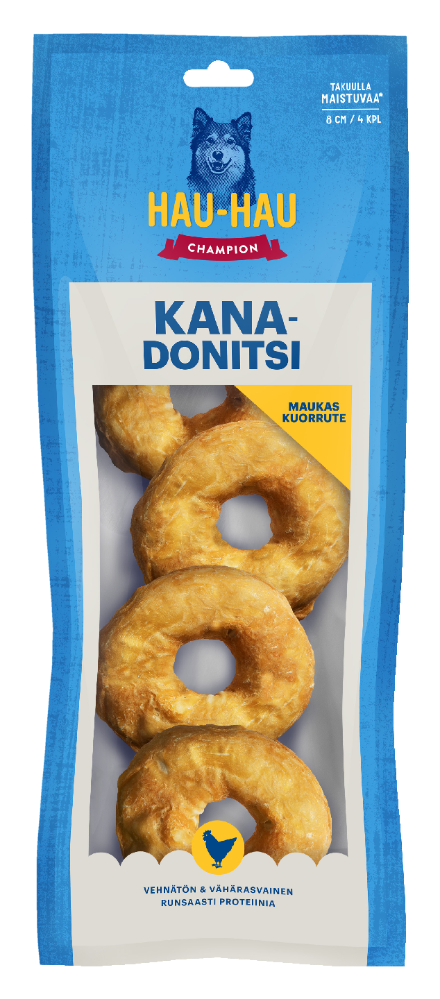 Hau-Hau Champion kanadonitsi 8 cm 4 kpl 200 g