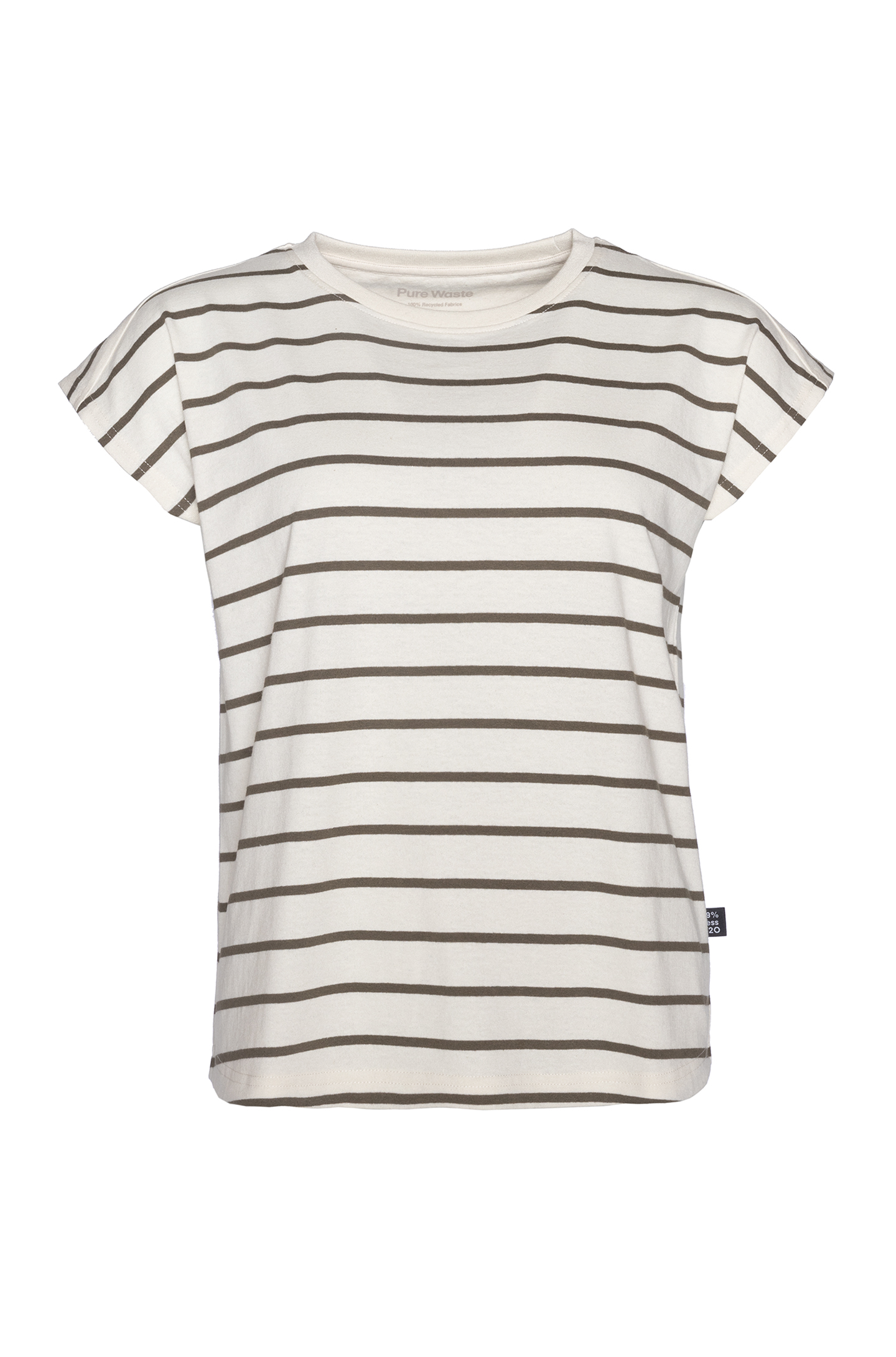 Pure Waste raidallinen T-paita
