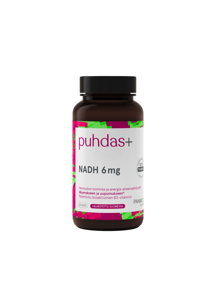 Puhdas+ NADH 6 mg 50 kaps 23g