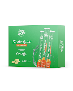 Hart-Sport Electrolytes Poretabletti appelsiini 3-pack/ 60tabl