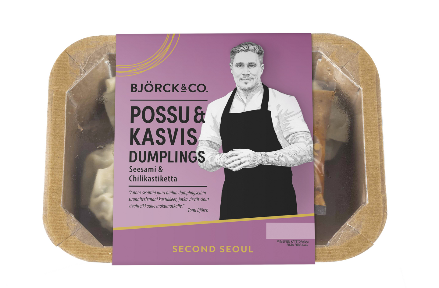 Björck&co. dumplings 125g possu-kasvis | K-Ruoka Verkkokauppa