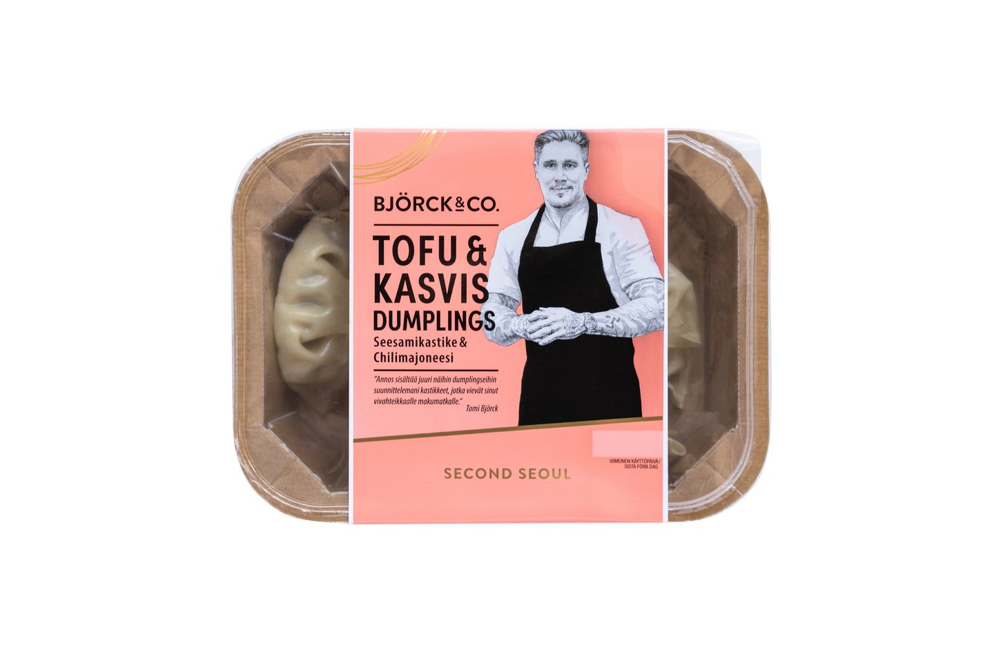 Björck&co. dumplings 180g tofukasvis KRuoka Verkkokauppa
