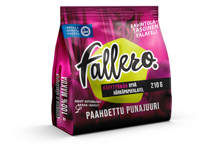 Fallero paahdettu punajuuri-härkäpapufalafel 210g