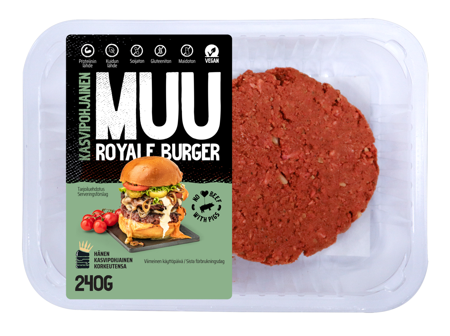 Muu Royale Kasviburgerpihvi 240 g