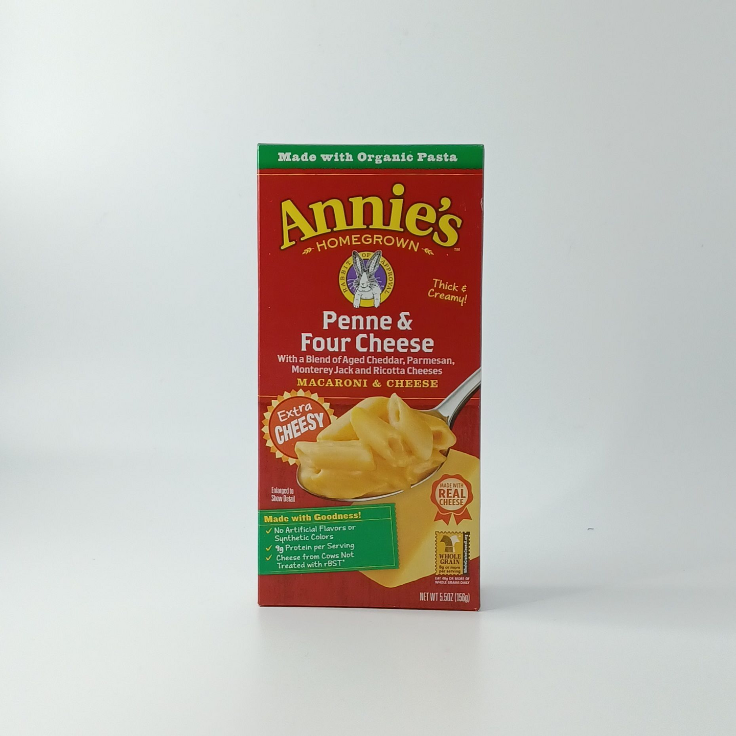 Annie's mac & cheese 4-cheese orgaaninen pasta 156g | K-Ruoka Verkkokauppa