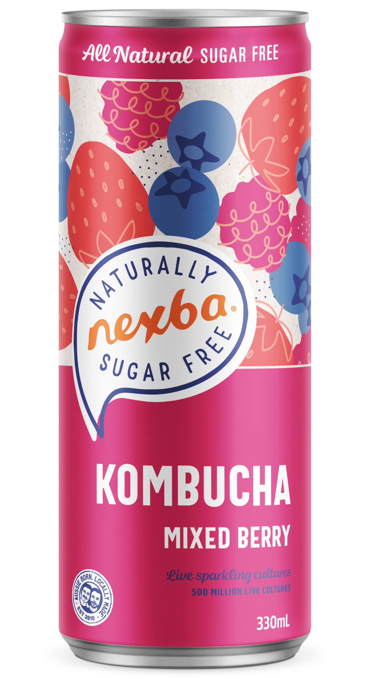 Nexba Kombucha Mixed Berry 0,33l
