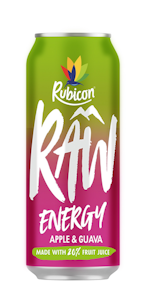 Rubicon Raw Energy Apple-Guava 0,5l