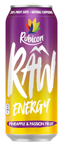 Rubicon Raw Energy Pineapple-Passion 0,5l