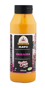 Poppamies Mayo Sriracha vegaaninen majoneesi 970ml