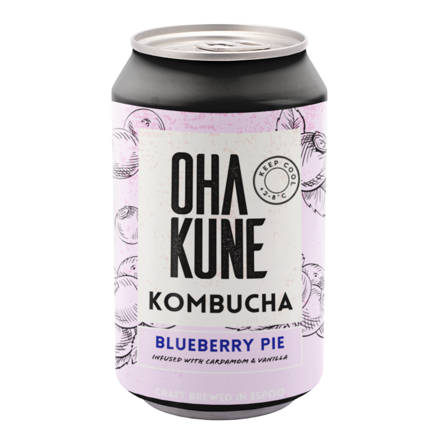 Ohakune Kombucha Blueberry Pie teejuoma 0,33l
