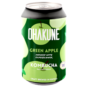 Ohakune Kombucha Green Apple teejuoma 0,33l