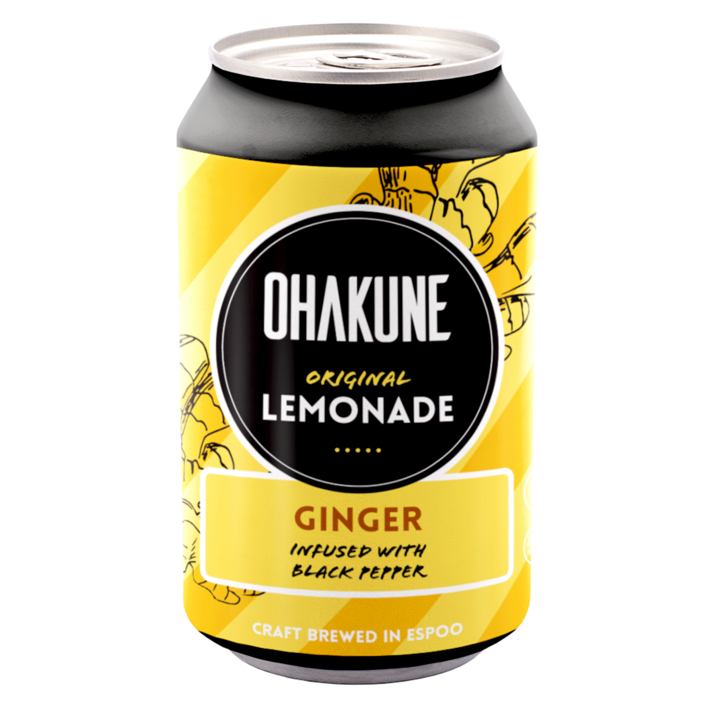 Ohakune Lemonade Ginger virvoitusjuoma 0,33l