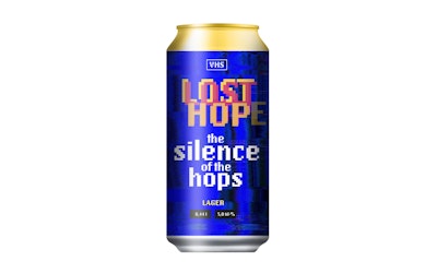 Stadin Panimo VHS Lost Hope Silence Lager olut 5% 0,44l - kuva