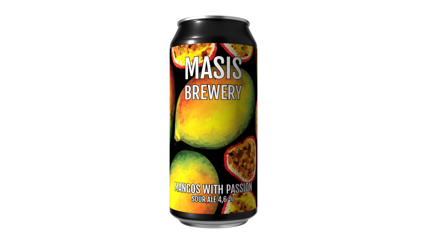 Masis Brewery Mangos with Passion Sour 4,6 % 0,44 l