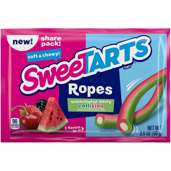 Sweetarts Ropes Watermelon Berry 99g | K-Ruoka Verkkokauppa