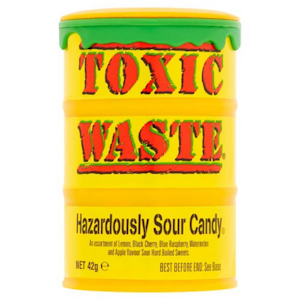 Toxic Waste Hazardously Sour Candy 42g